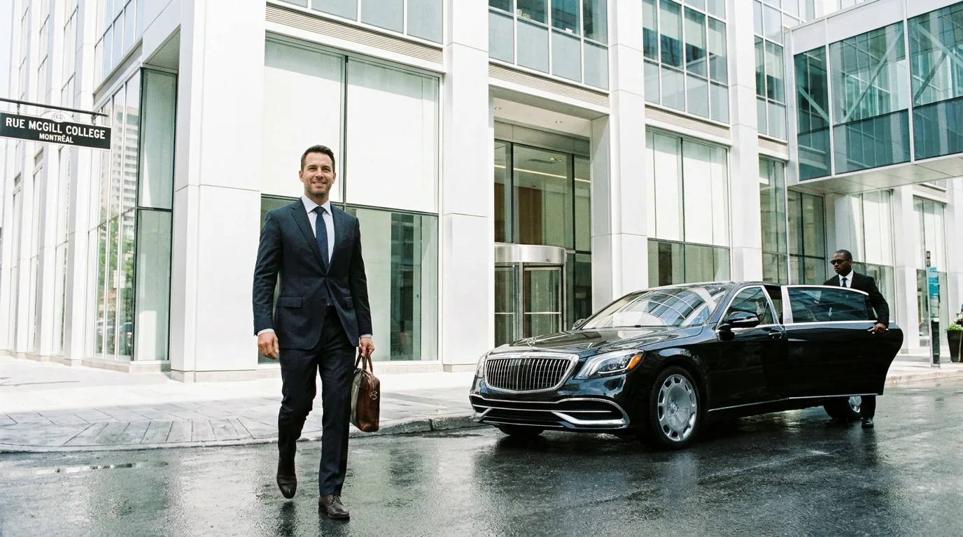 Premium limousine service Montreal — executive fleet