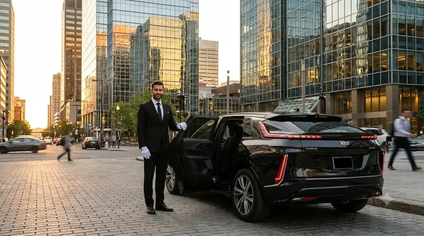 Hourly executive chauffeur service Montreal full-day hire