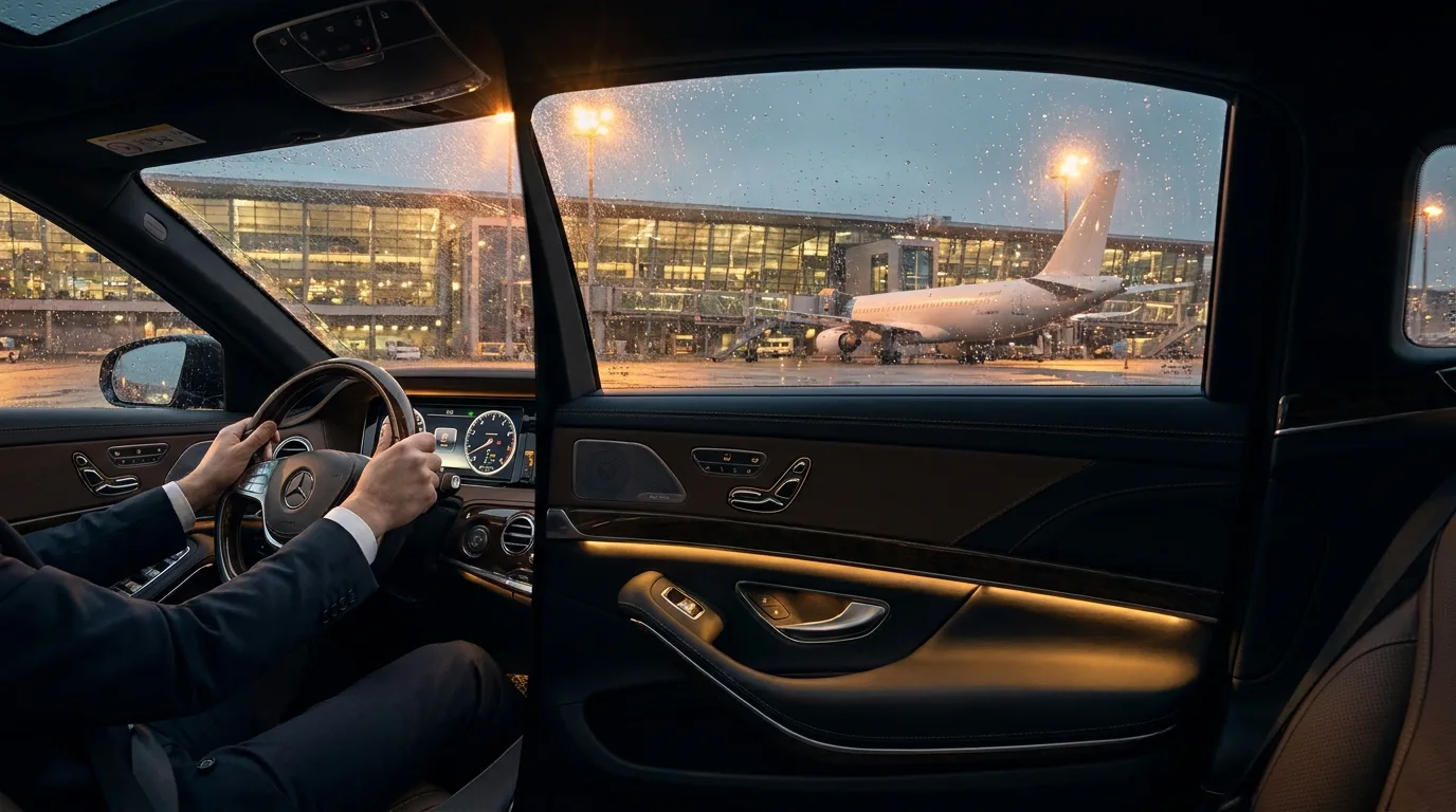 Cadillac executive sedan — transparent fixed pricing in Montreal